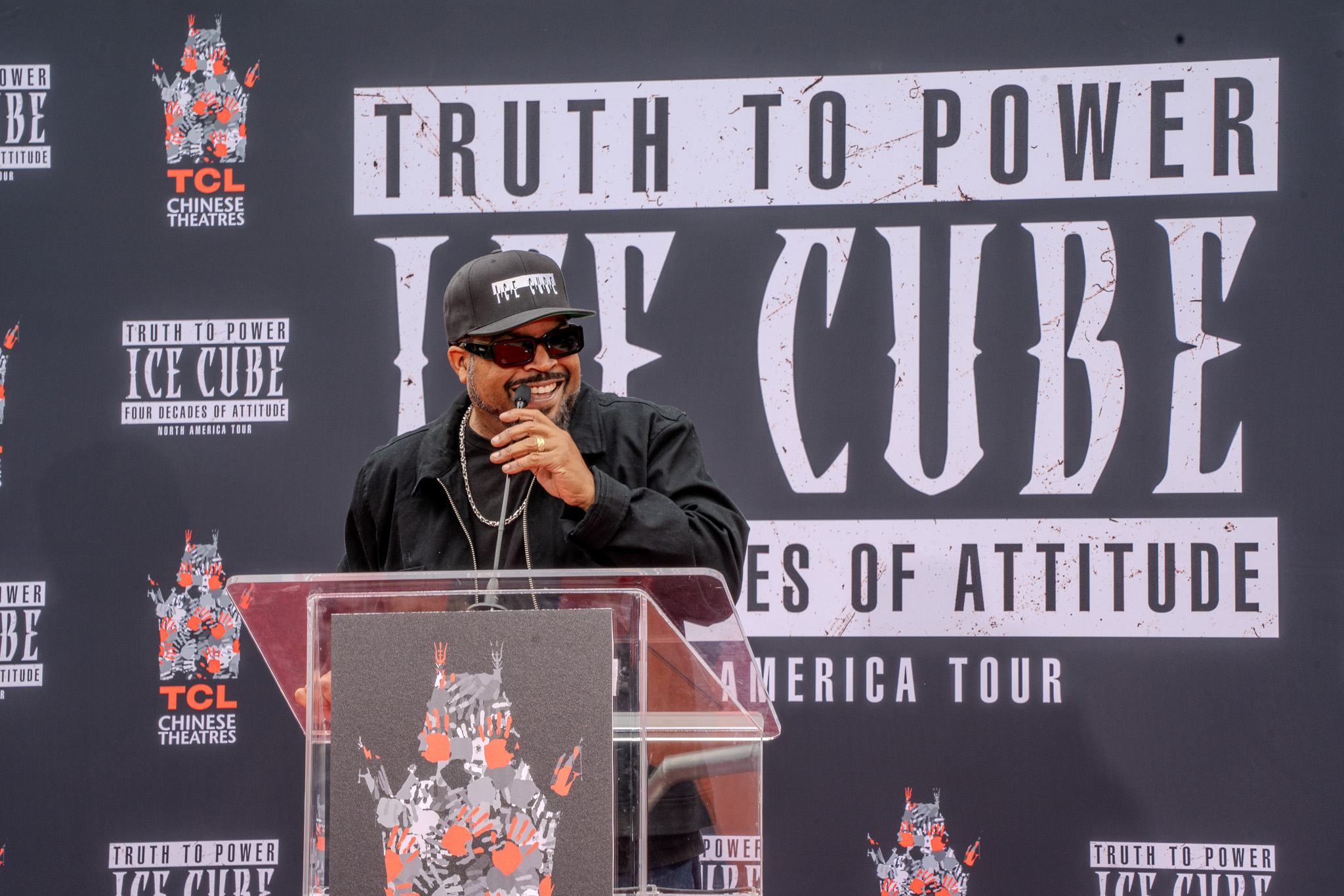Ice Cube TCL Chinese Theatre speech during handprint ceremony