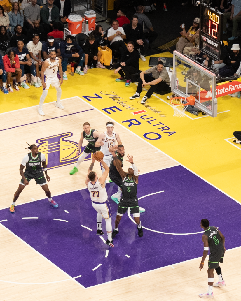 Timberwolves defeat Lakers as McDaniels defends Dončić shot