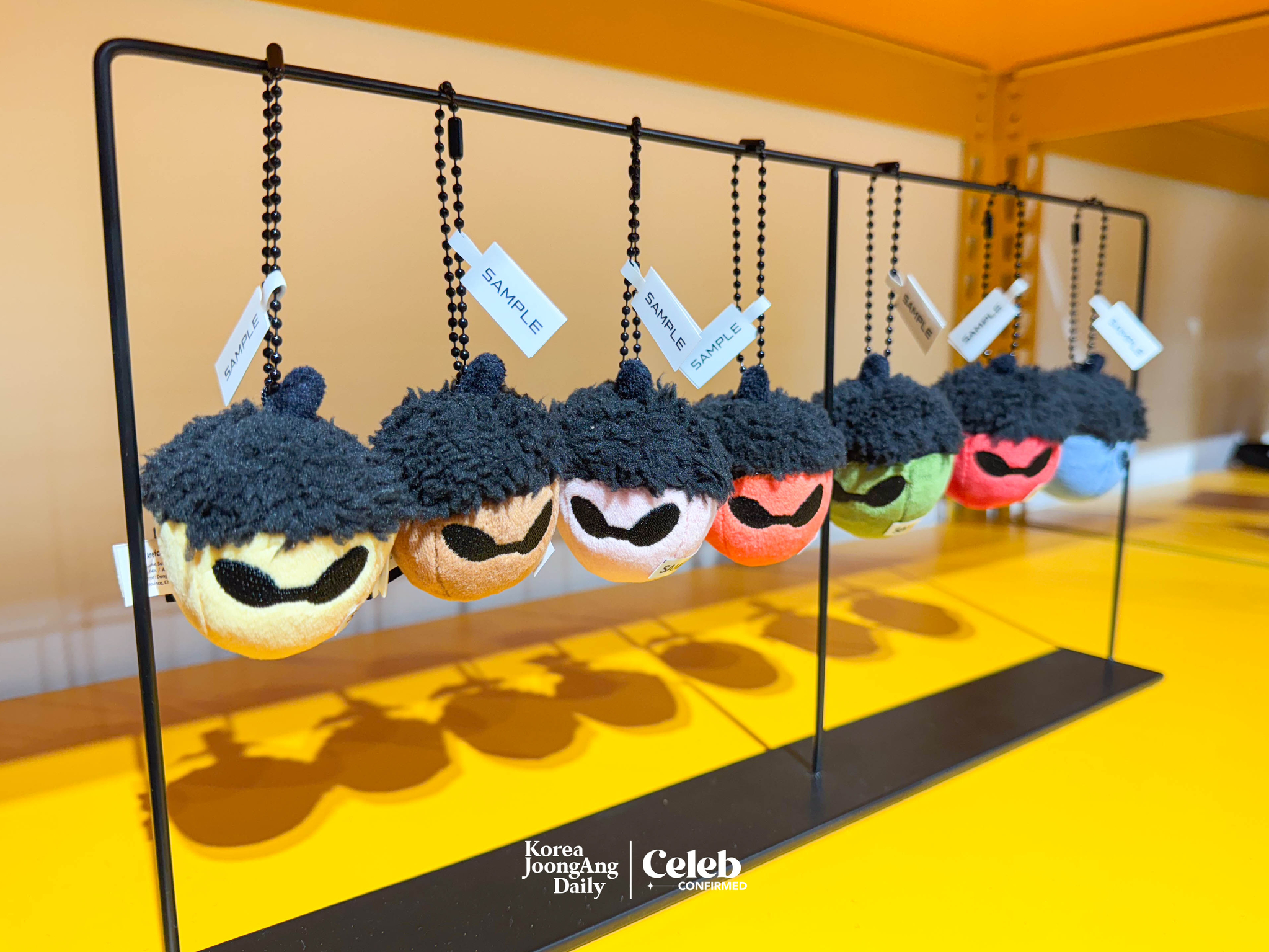 J-Hope’s merchandise is on sale at his “And What?” exhibition at AK Plaza in the Hongdae neighborhood of Mapo District, western Seoul. [DANIELA GONZALEZ PEREZ]