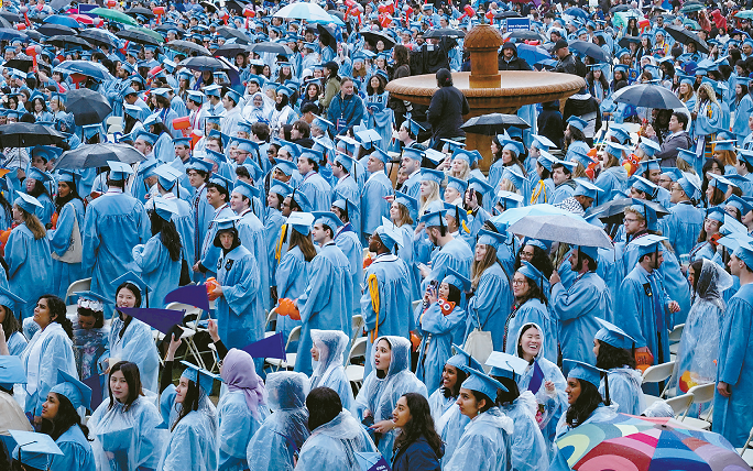 Graduation at Columbia University