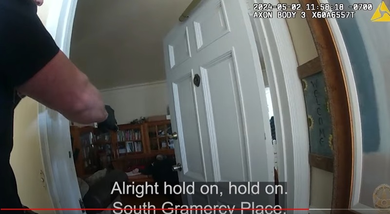 LAPD officer shoots Yong Yang outside apartment then officers handcuff unconscious Yang, LAPD shooting APA review