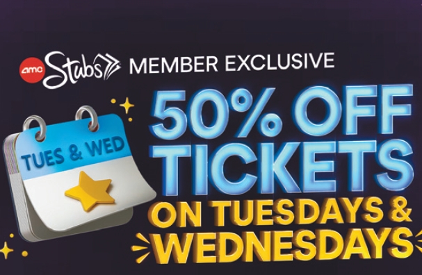 AMC summer ticket discount event poster