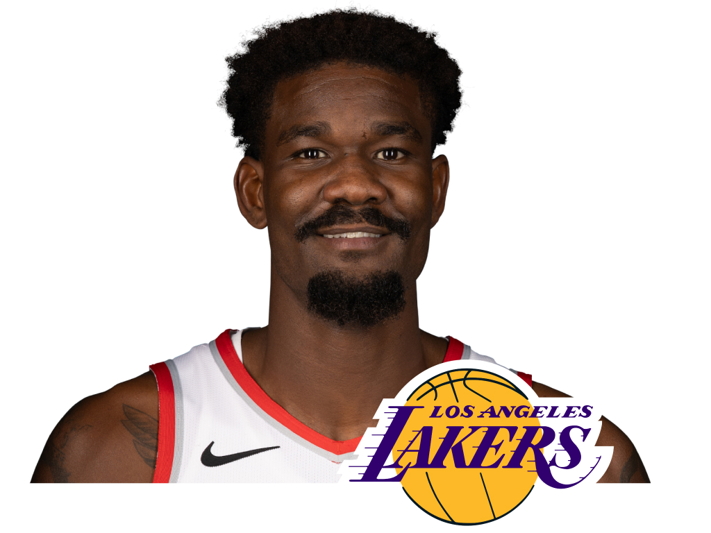 Lakers free agency moves 2025 Deandre Ayton headshot with team logo