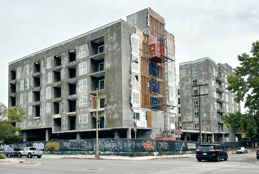 Home construction in LA