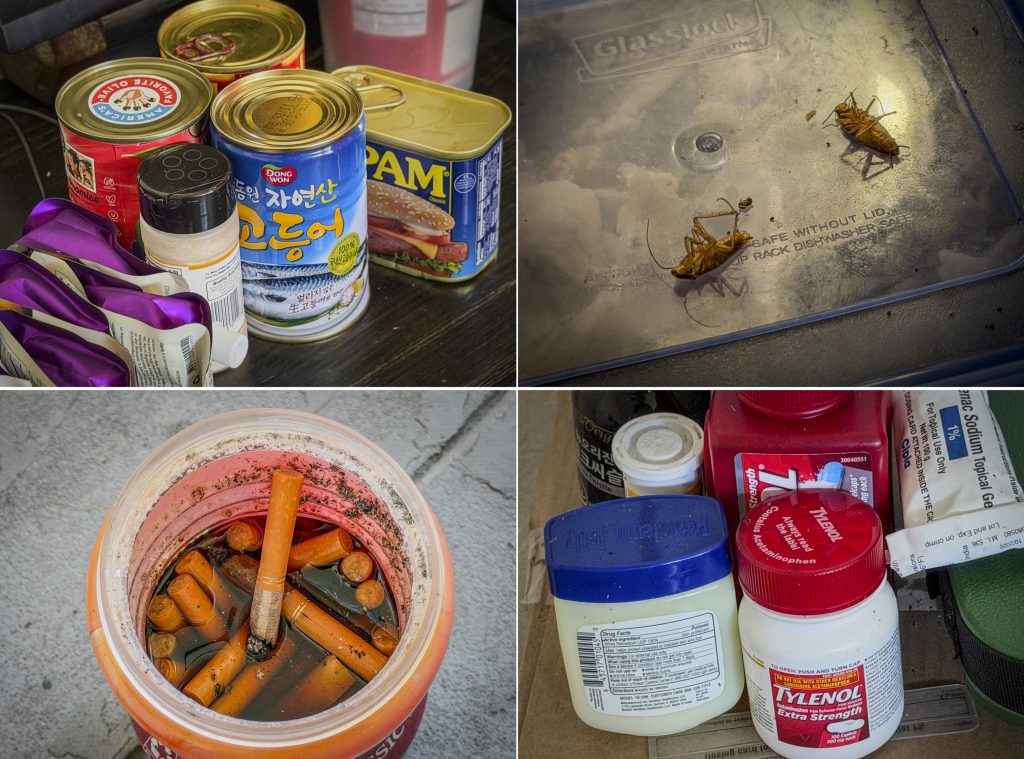 Inside a hideout used by undocumented immigrants in Los Angeles