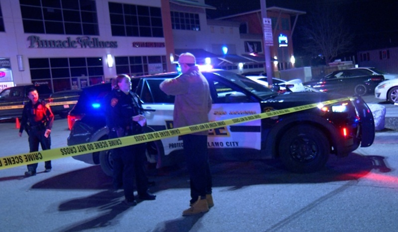 Two men, including a Korean, are dead after gunfire erupted in San Antonio on February 18.   [Screen capture from NEWS4SA]