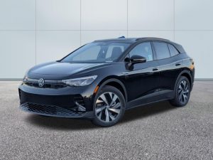 Volkswagen ID.4 recall vehicle, black 2023–2025 ID.4 SUV parked outdoors