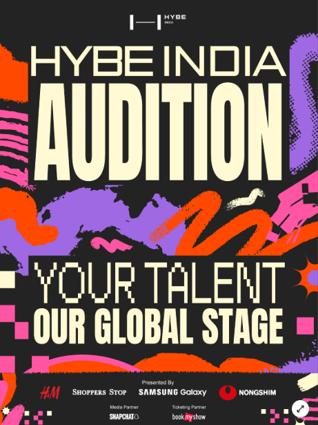HYBE India Audition