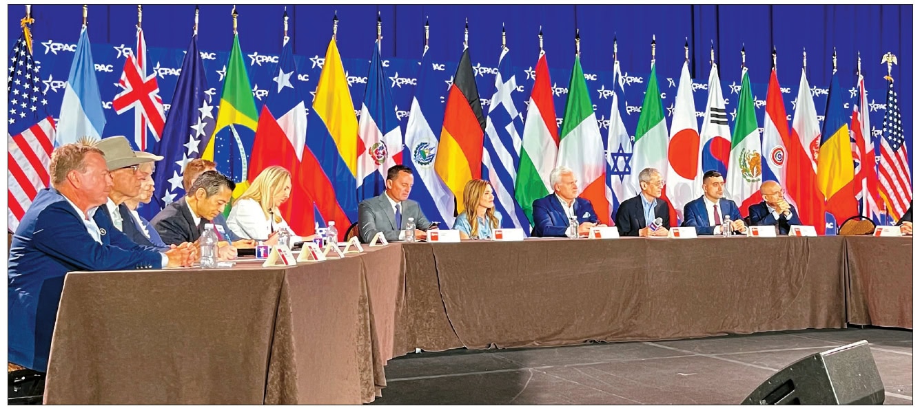 CPAC USA 2026 opening in Grapevine Texas with Gordon Chang Richard Grenell Hwang Kyo-ahn and Liz Truss speaking