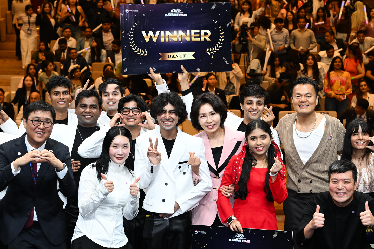 K-pop contest in India