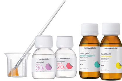 Fruchtsäure-Peelings für Hauterneuerung und Frische.