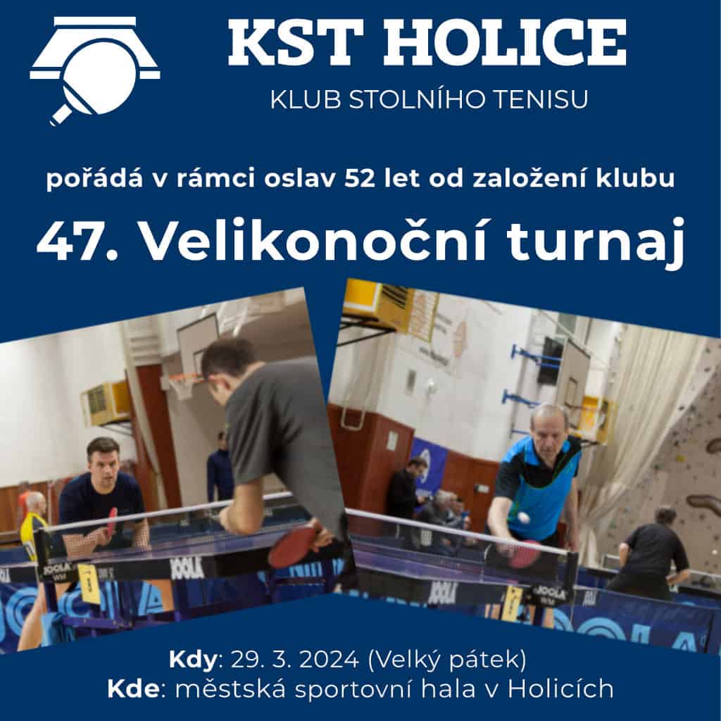 Velikonoční turnaj Holice 2024
