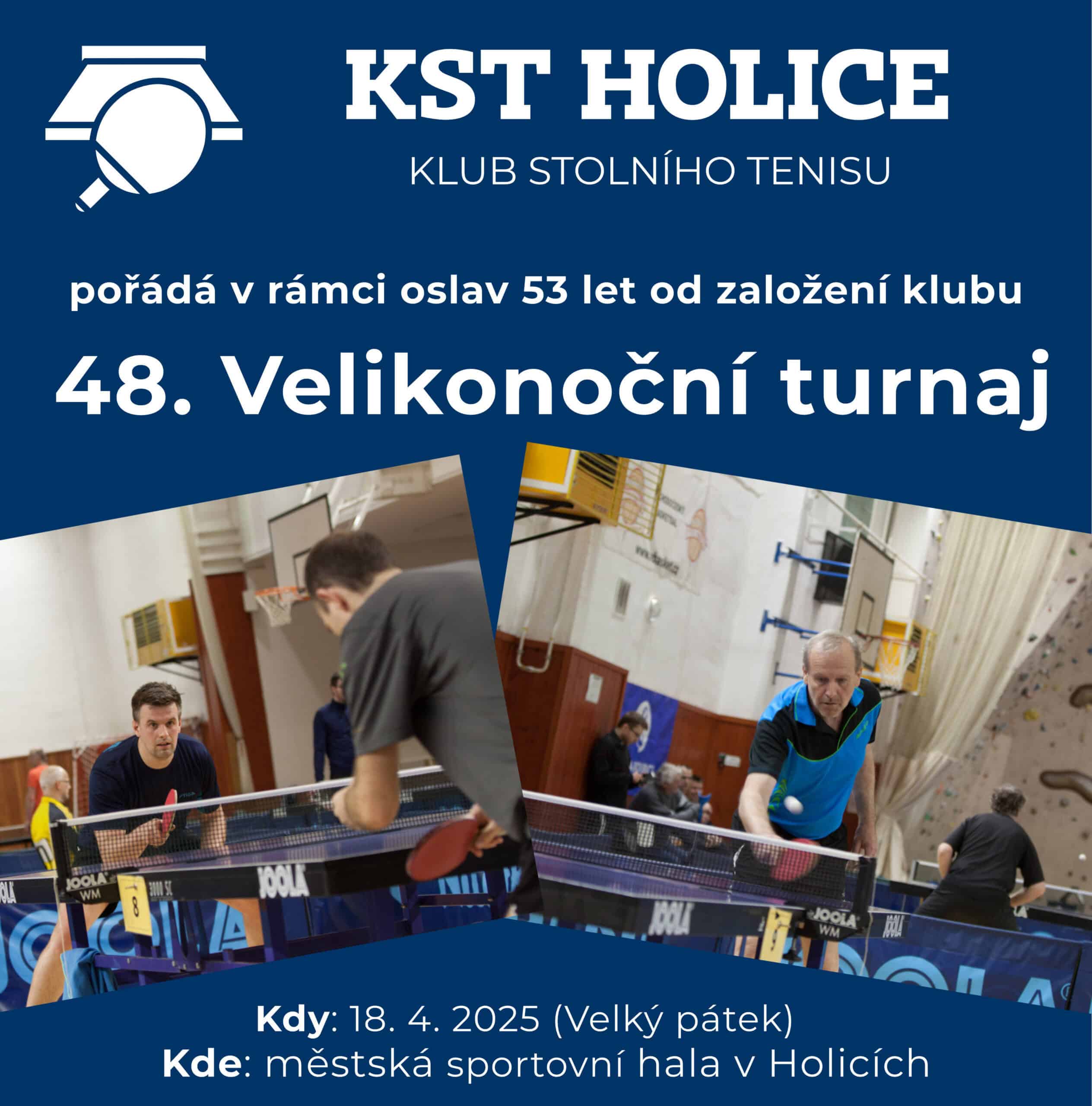 Velikonoční turnaj Holice 2025