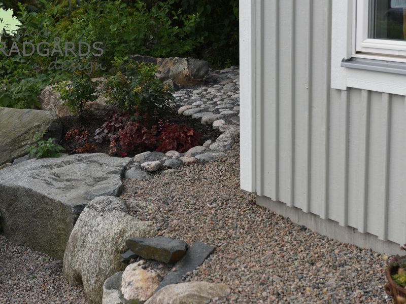 Trädgårdsdesign i Vallda