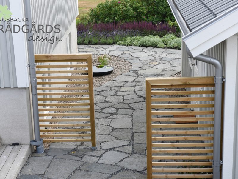 Trädgårdsdesign i Vallda