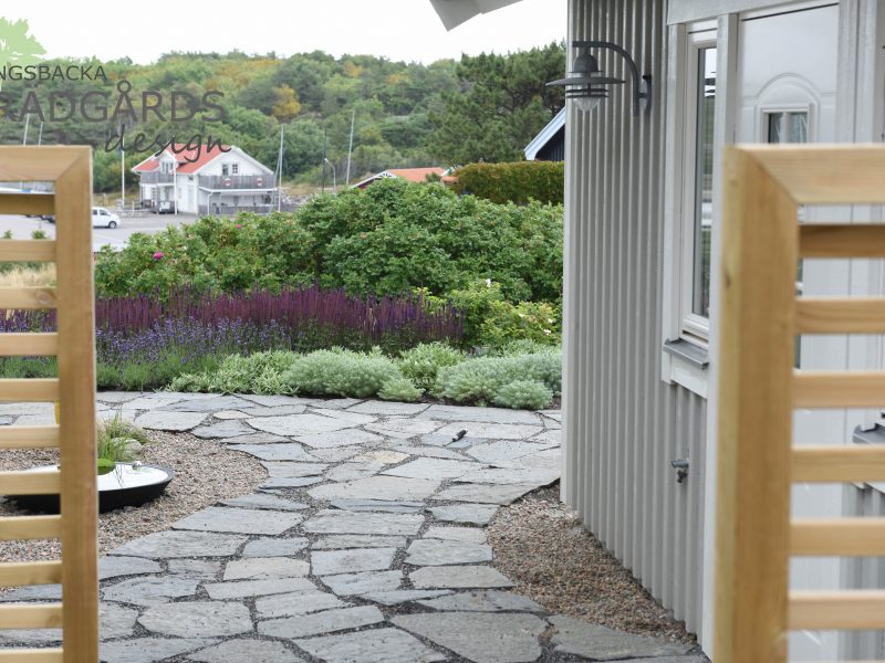 Trädgårdsdesign i Vallda