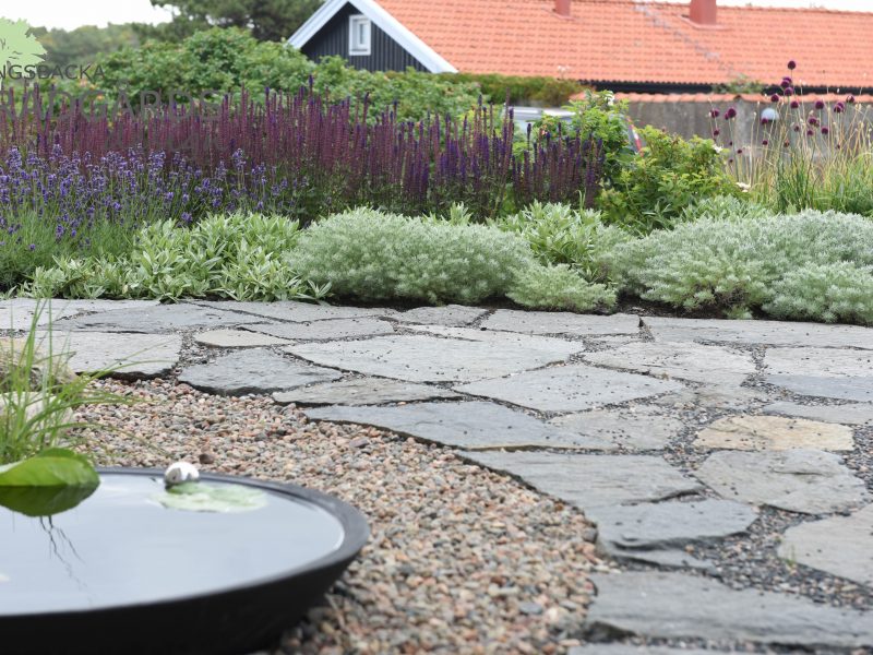 Trädgårdsdesign i Vallda