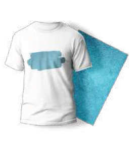 TexFlex Glitter (20x30) - Himmelblau