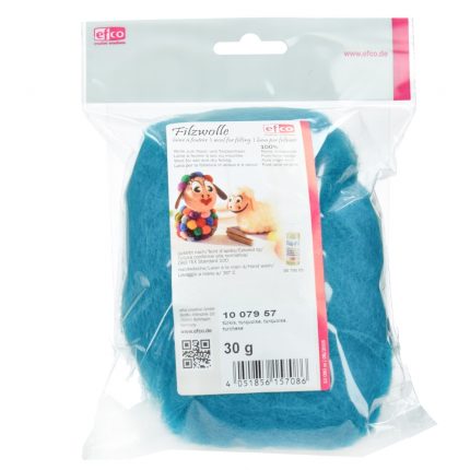 Filzwolle (30g) - Türkis