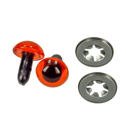 Sicherheitsaugen (12mm x 2Stk.) - Braun