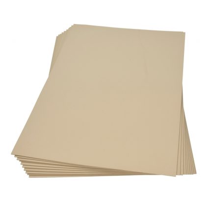Moosgummiplatte (300x450x2mm) - Beige