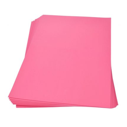 Moosgummiplatte (300x450x2mm) - Pink
