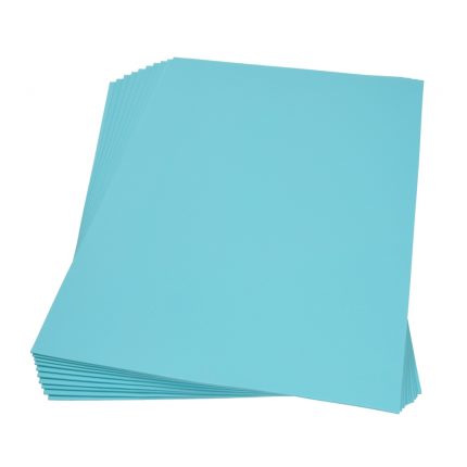 Moosgummiplatte (300x450x2mm) - Hellblau