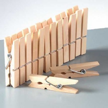 Holzklammern roh 30 x 7,5 x4mm 25 Stk.