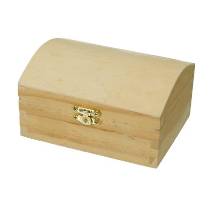 Holztruhe (13,3 x 9,5 x 7 cm)