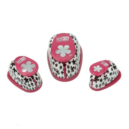 (SET) Motivlocher - Retro Blume