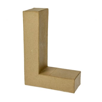 Pappbuchstabe (17,5cm) - L