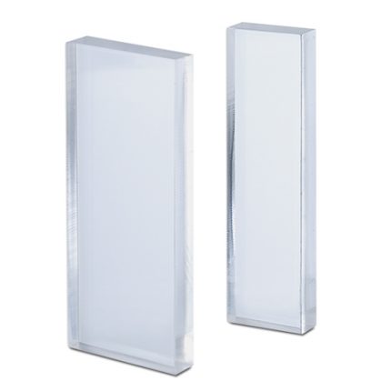 Acrylblock transparent 10x4 x 1 / 10x2,5 x 1 cm 2 Stk.