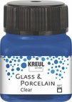 Glass & Porcelainfarbe (20ml) - Dunkelblau/Clear