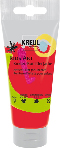 Kids Art Künstlerfarbe 75ml Zinnoberrot