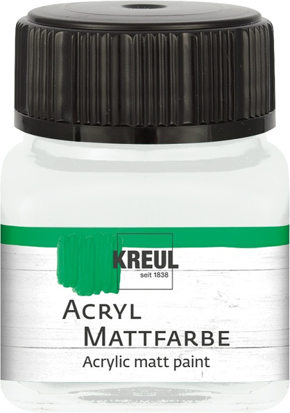 Acryl-Mattfarbe (20ml) - Pastellweiß