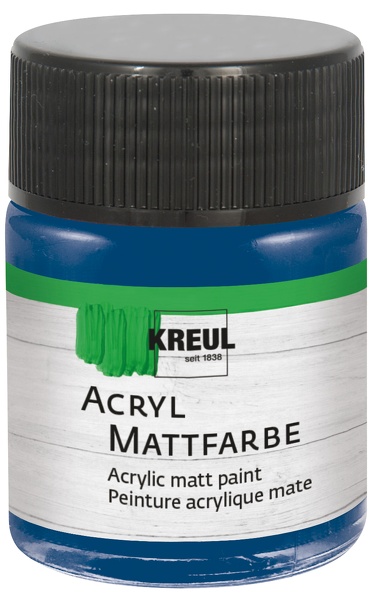 Acryl-Mattfarbe (50ml) - Dunkelblau