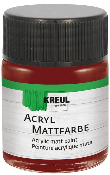 Acryl-Mattfarbe (50ml) - Maron