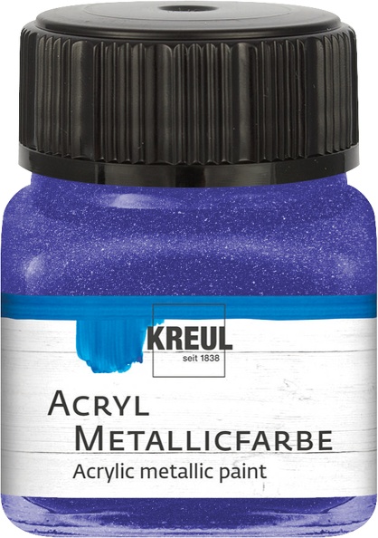 KREUL Acryl Metallicfarbe Violett  Gl. 20ml