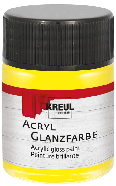 Acryl-Glanzlack (50ml) - Gelb
