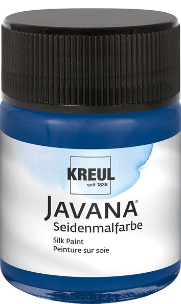JAVANA Seidenmalfarbe Marineblau Gl. 50ml