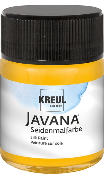JAVANA Seidenmalfarbe Sonnengelb Gl. 50ml