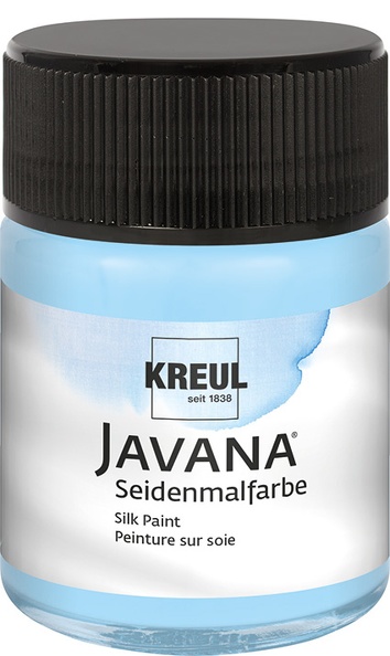 JAVANA Seidenmalfarbe Himmelblau Gl. 50ml