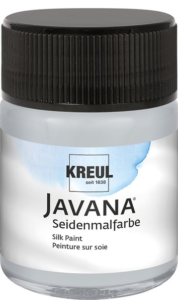 JAVANA Seidenmalfarbe Silbergrau Gl. 50ml
