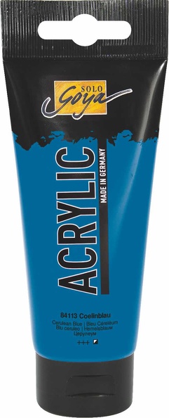 Solo Goya Acrylfarbe (100ml) - Coelinblau