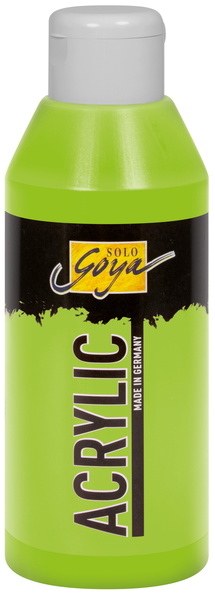 Solo Goya Acrylfarbe (250ml) - Gelbgrün