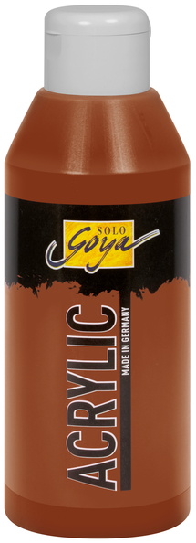 Solo Goya Acrylfarbe (250ml) - Dunkelbraun
