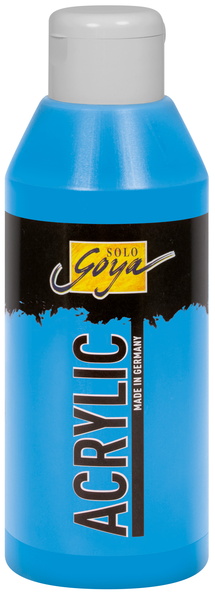 Solo Goya Acrylfarbe (250ml) - Lichtblau