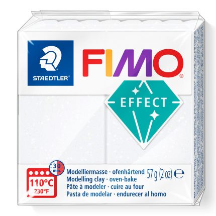 Fimo Effect (57g) - Metallic Weiss