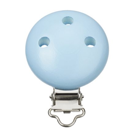 Schnulli-Ketten Clip 37 mm/11,5 mm, hellblau, Btl. à 1 St.