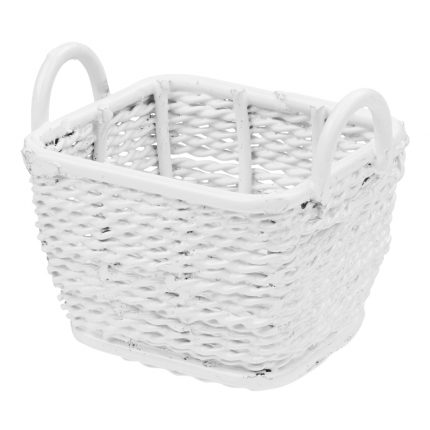 Körbchen II, 3,5 cm, weiss